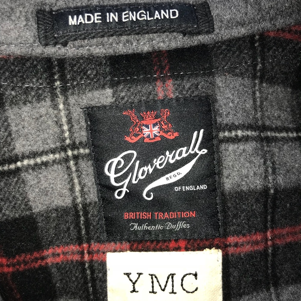 Gloverall long slim wool blend duffle coat (S) - Picture 6 of 6